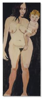 Chantal Joffe - Mother and Child I
