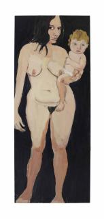 Chantal Joffe - Mother and Child I