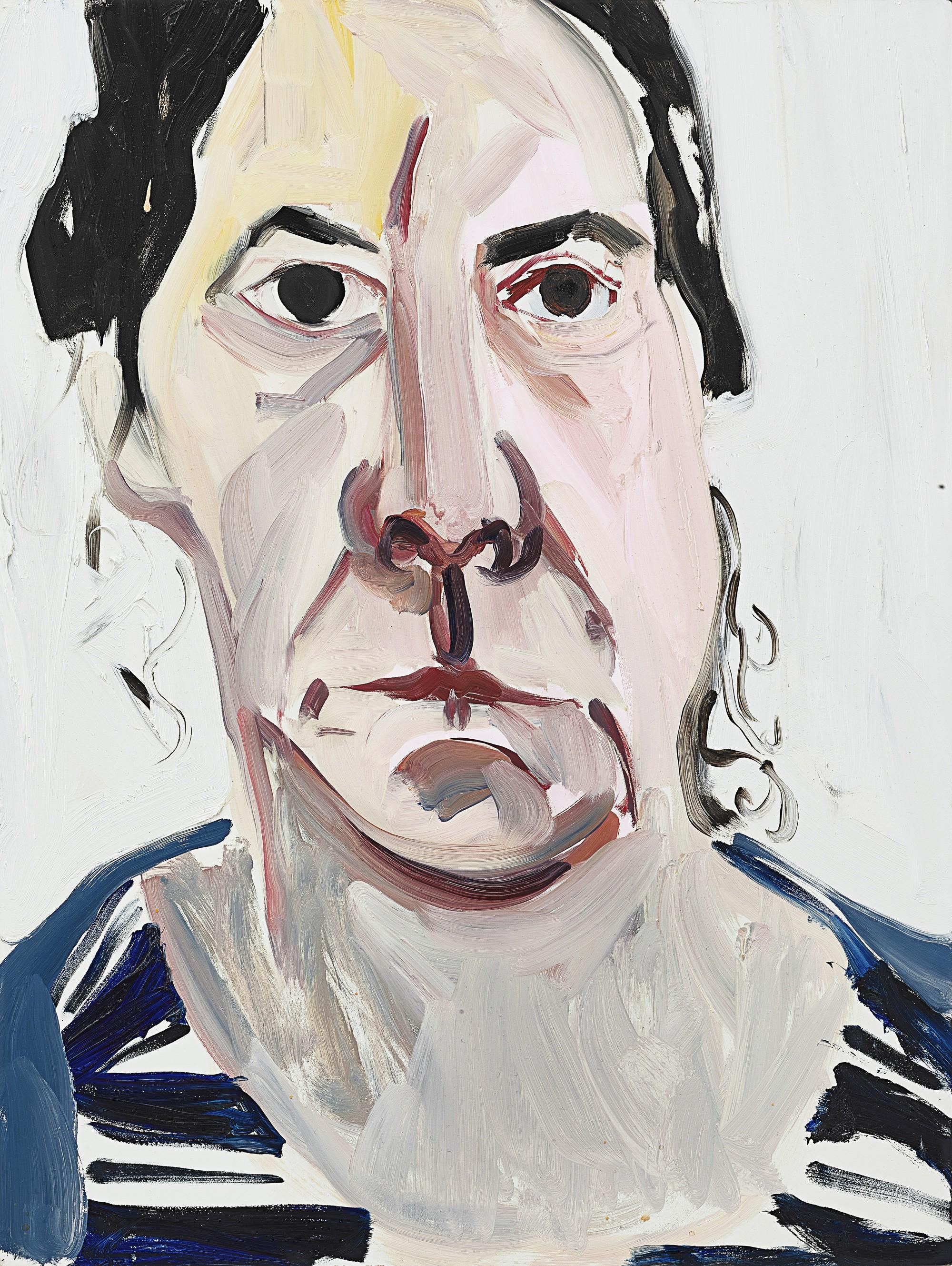 Chantal Joffe - Self-Portrait I, March