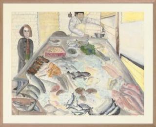 Chantal Joffe - The fishmonger