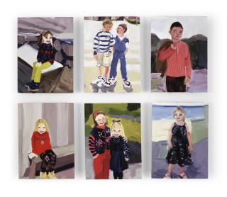 Chantal Joffe - Untitled (Six Works)