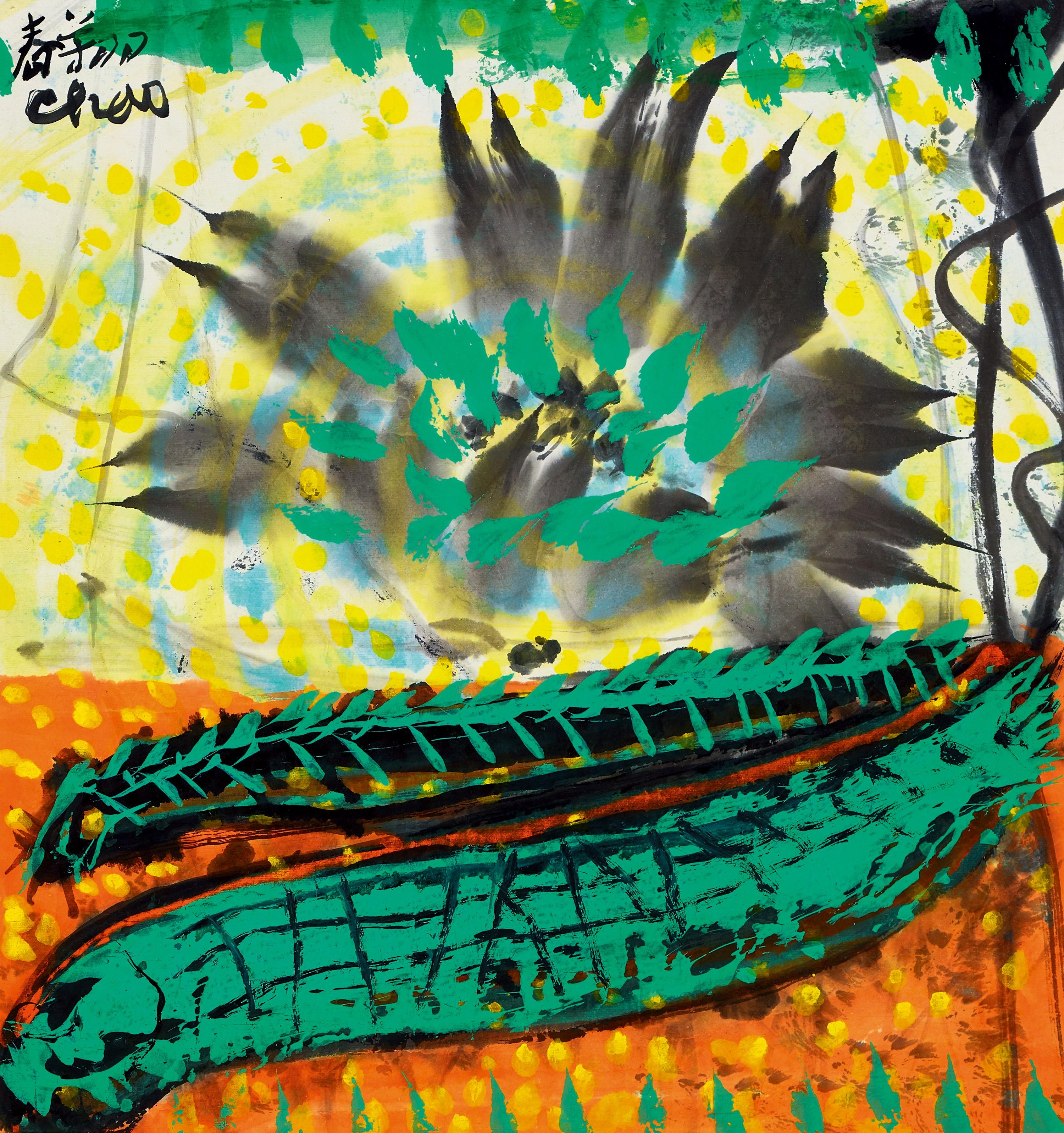 Chao Chung-Hsiang - Birth Of Lotus In Green Pool