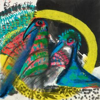 Chao Chung-Hsiang - Warmth(Painted In 1989)