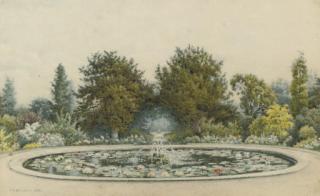 Charles A. Brindley - The Gardens At Hampton Court Palace
