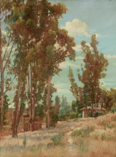 Charles A. Fries - Cabin in the Mountains (A California Home)