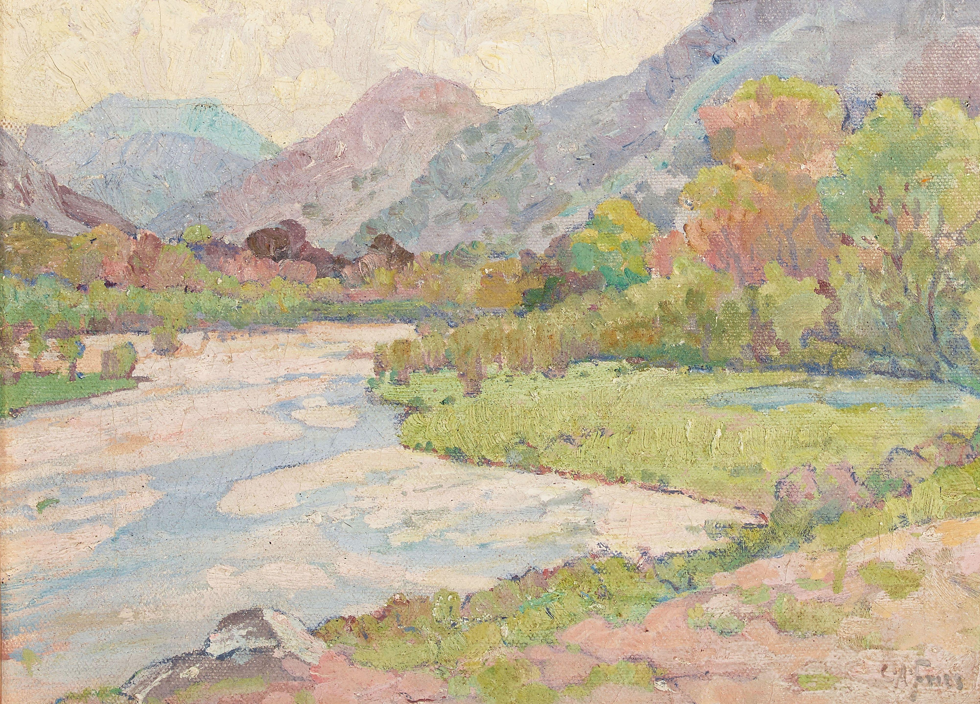 Charles A. Fries - San Diego River at El Monte Park