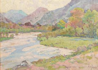 Charles A. Fries - San Diego River at El Monte Park