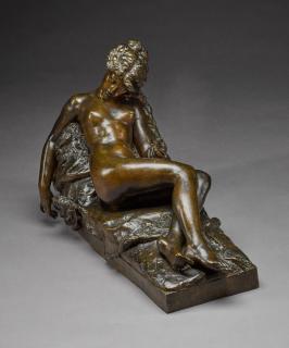 Charles Adrien Prosper d\'Epinay - Bacchante endormie (Sleeping Bacchante)