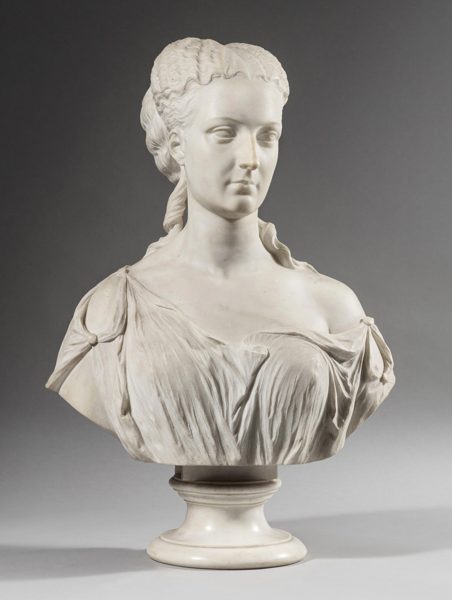 Charles Adrien Prosper d\'Epinay - Bust of Alexandra, Princess of Wales