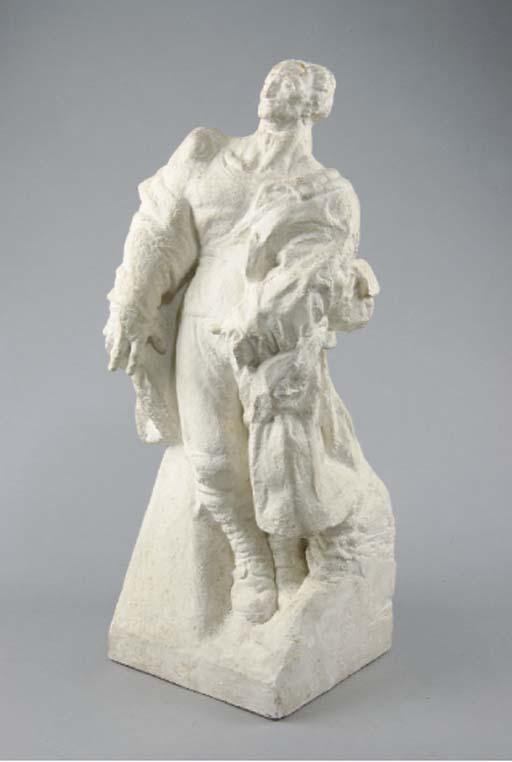 Charles Alexandre Malfray - Homme A La Besace, 1921