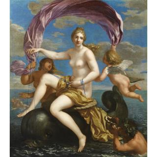 Charles Alphonse Dufresnoy - Le Triomphe De Galathéecharles Alphonse Dufresnoy ; The Triumph Of Galatea ; Oil On Canvas