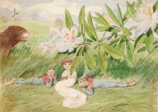Charles Altamont Doyle - In the shade