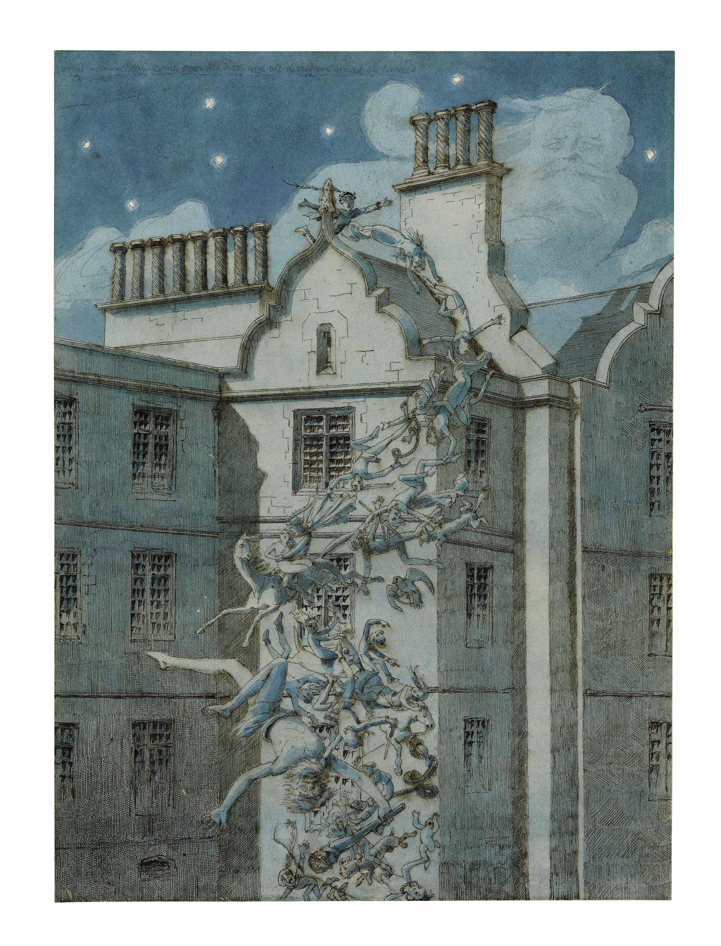 Charles Altamont Doyle - The spirits of the prisoners