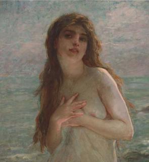 Charles-Amable Lenoir - A Maiden On The Shore