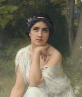 Charles Amable Lenoir - Pensive