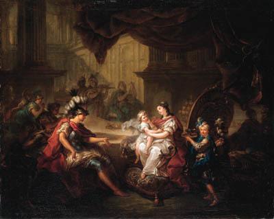 Charles-Amédée-Philippe Van Loo - Dido\'s banquet