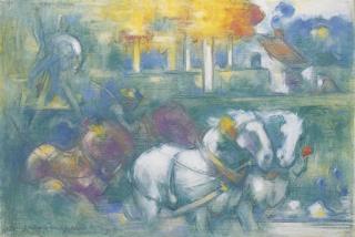 Charles Angrand - Le Triomphe Des Moissonneurs