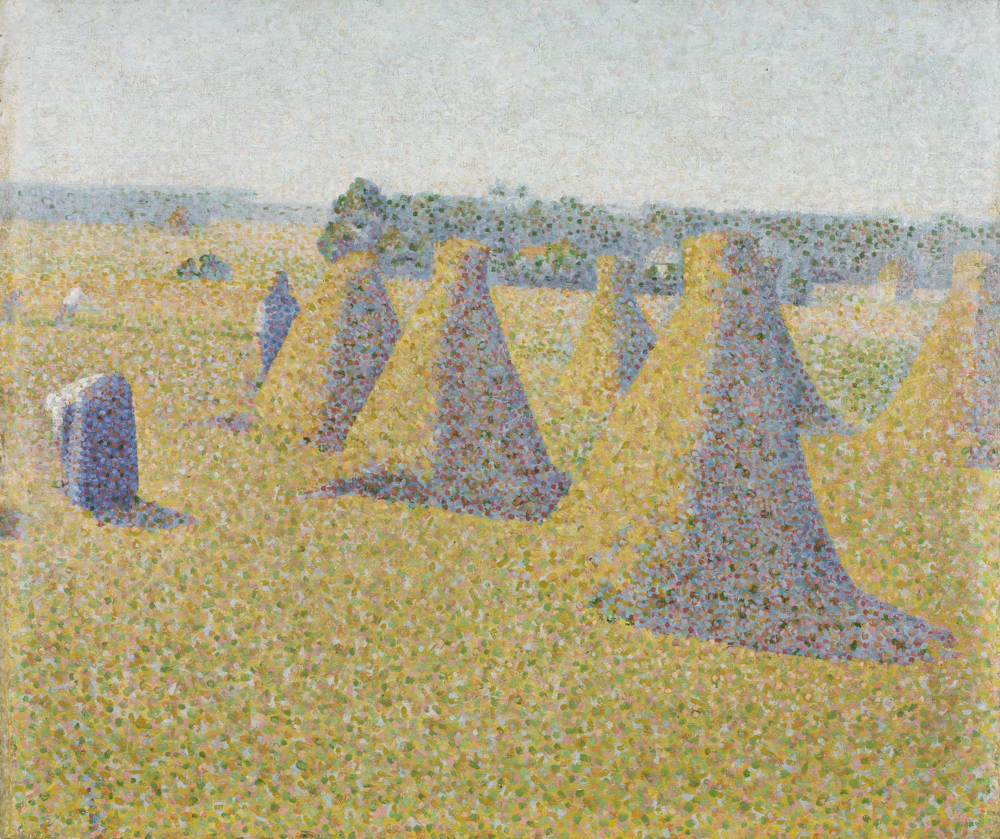 Charles Angrand - Scène De Moisson