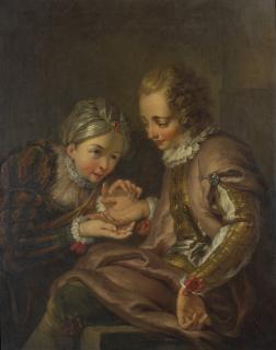 Charles-Antoine Coypel - La diseuse de bonne aventure