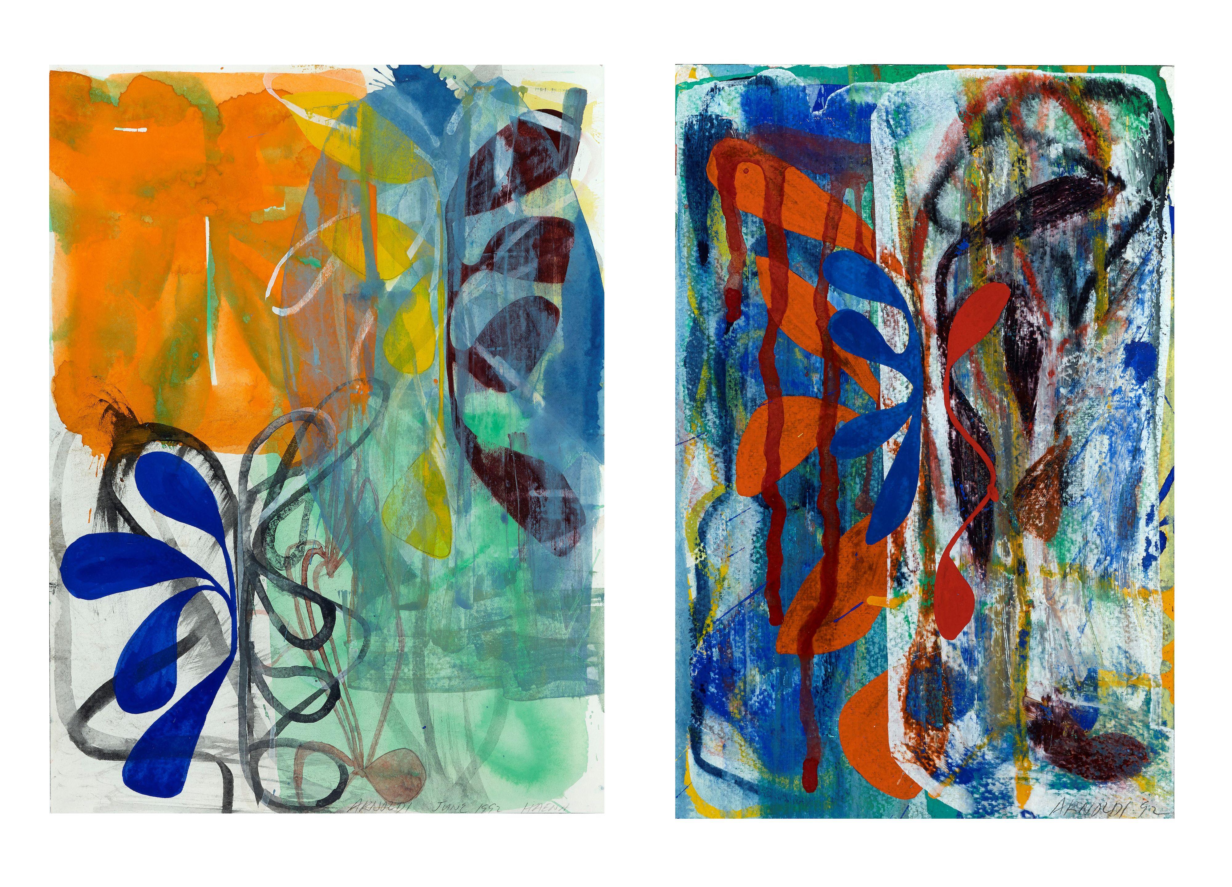 Charles Arnoldi - Untitled, 1992; Untitled, 1992