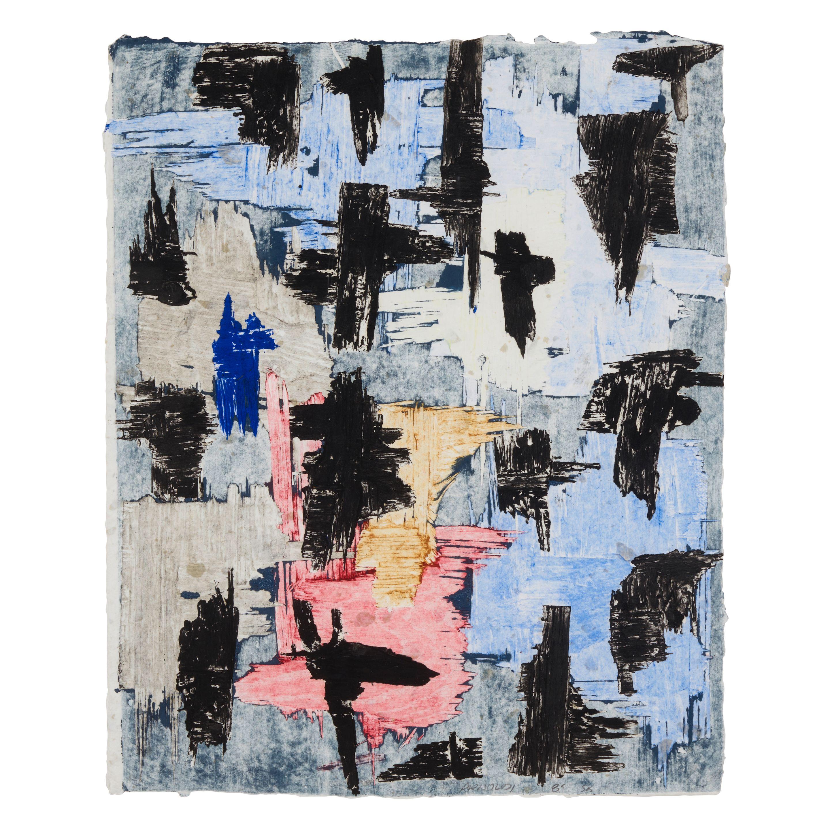 Charles Arnoldi - Untitled (GT/CA 12-89 W 29)