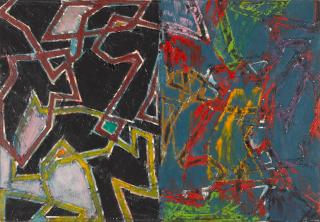 Charles Arnoldi - Untitled GT/CA 6-87 A-28, 1987