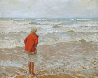 Charles Atamian - Armenian Looking Out To Sea