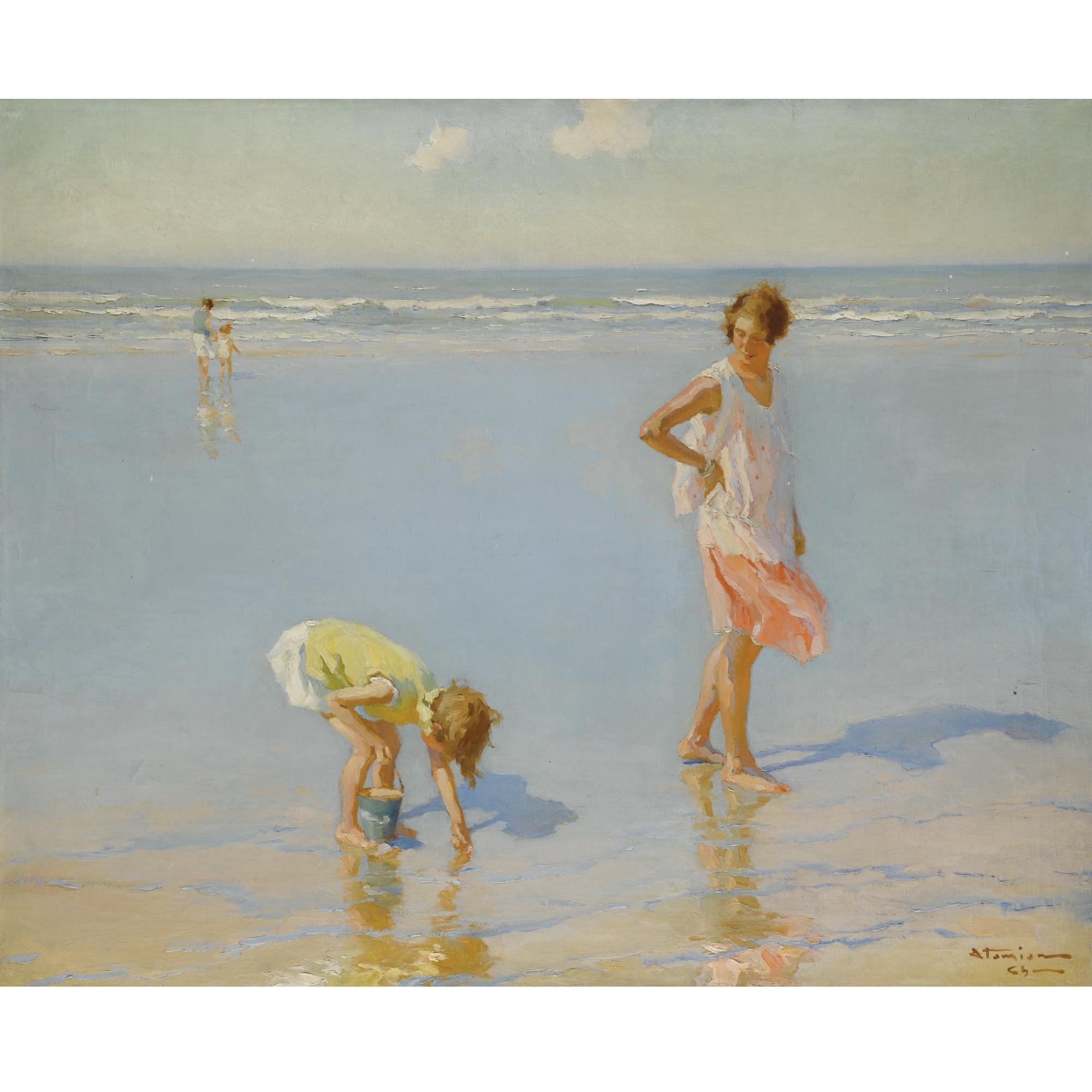 Charles Atamian - Armenian On White Sands