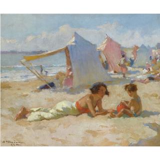 Charles Atamian - Armenian playing On The Beach