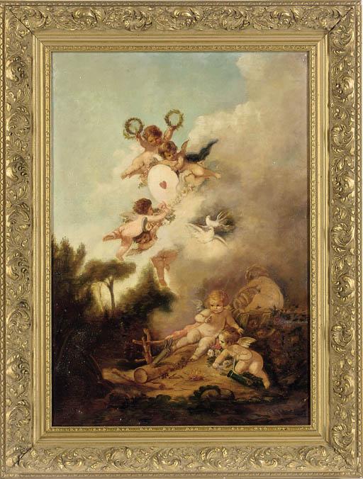 Charles Augustus Henry Lutyens - Desporting Putti