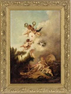 Charles Augustus Henry Lutyens - Desporting Putti