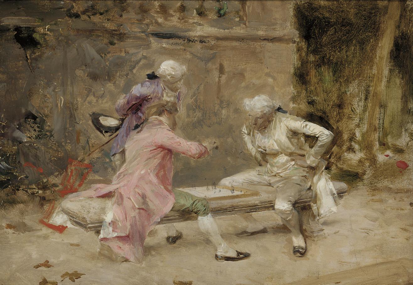 Charles Bargue - Le jeu d\'échecs