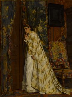 Charles Baugniet - Behind Closed Doors