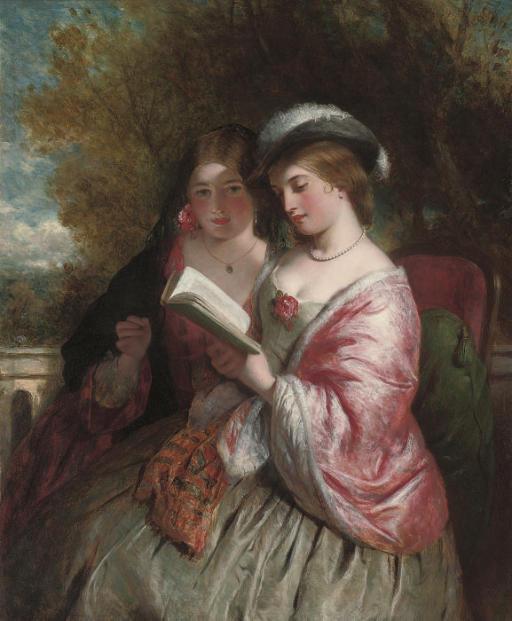 Charles Baxter, R.B.A. - On The Terrace