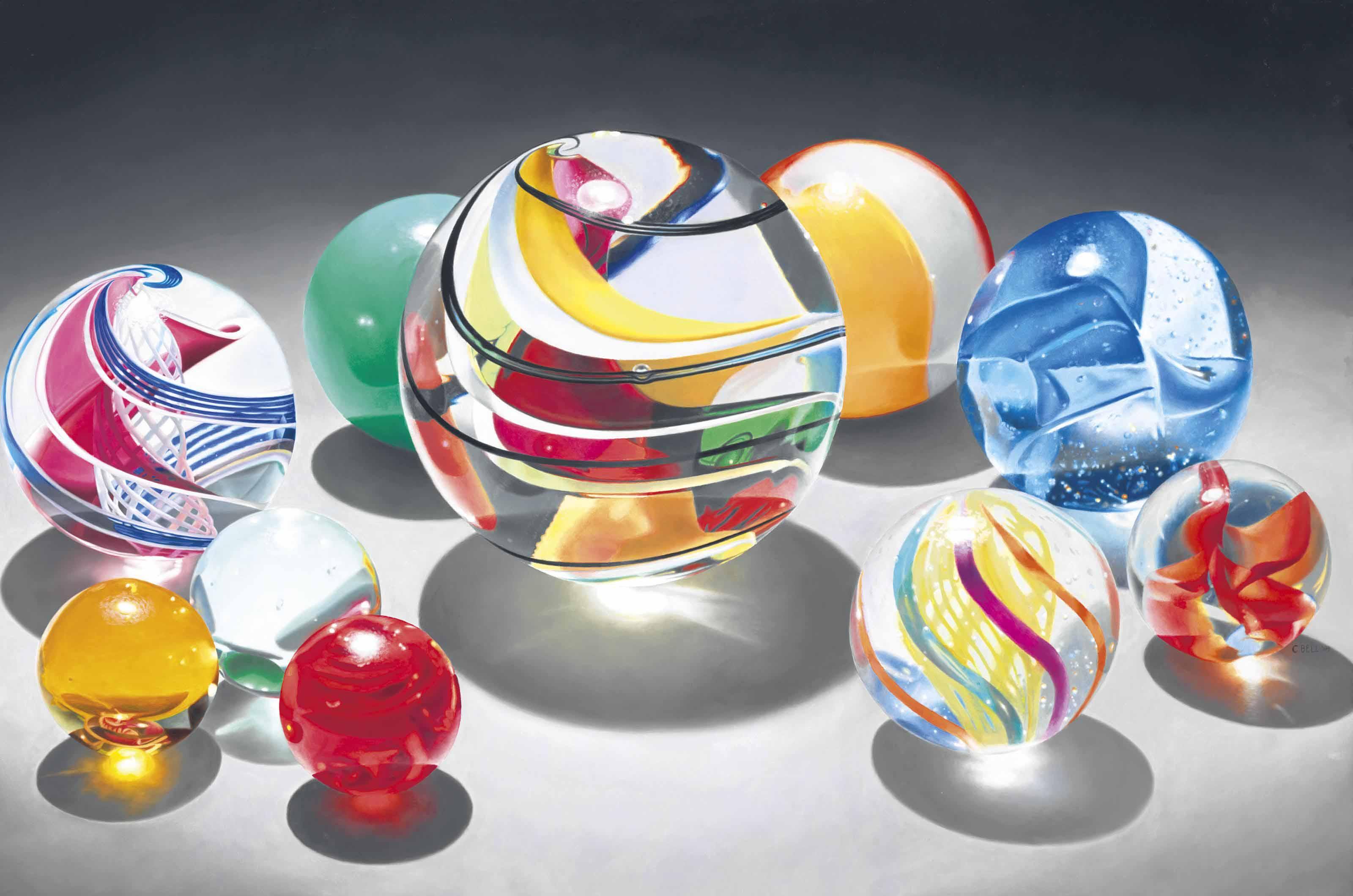 Charles Bell - Triple Swirl Fade To Black