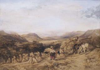 Charles Bentley - Harvesting In The Highlands