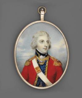 Charles Bestland - William Frederick, Duke of Gloucester (1776-1834), In The Uniform of The First Regiment of Guards, Scarlet Coat With Gold-Bordered Blue Facings And Gold Epaulettes, Gold Gorget, Black Stock And Frilled Cravat, Powdered Hair