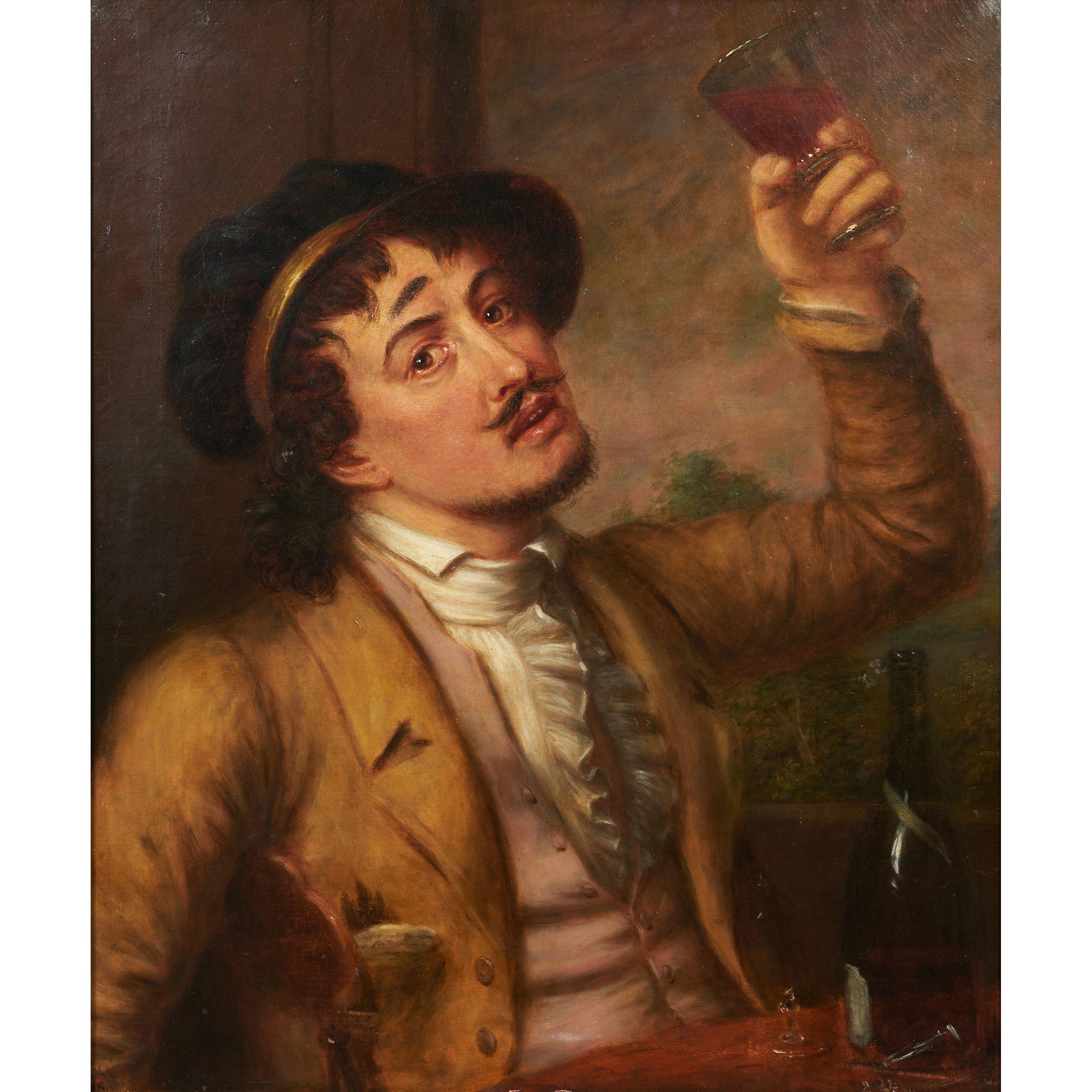Charles Bird King - The Jolly Glass of Wine