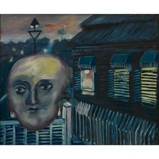 Charles Blackman - Australian Spring Hill Twilight