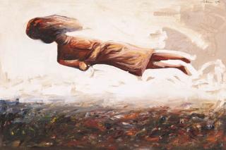Charles Blackman - Flying Girl