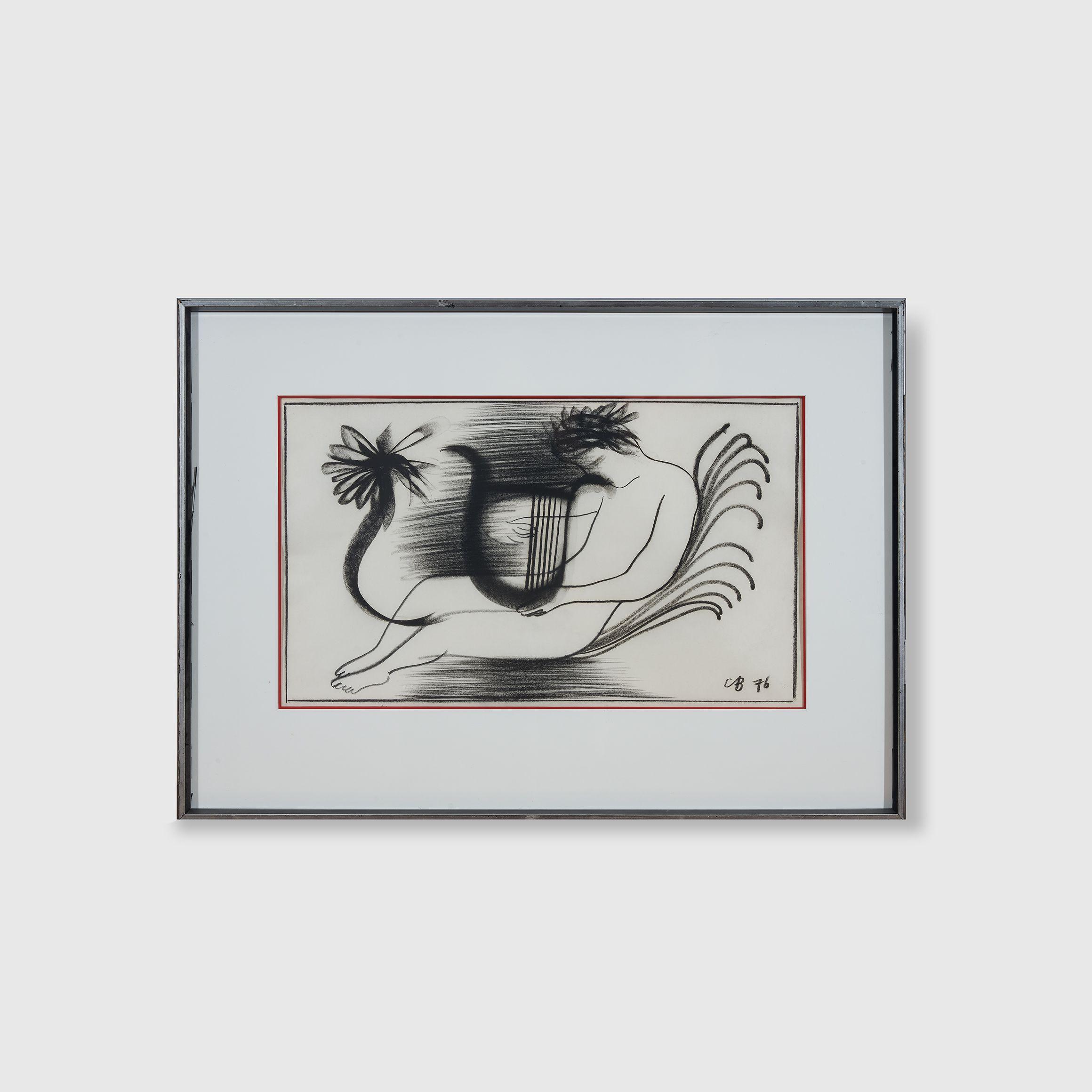 Charles Blackman - (Hermes with Lyre), 1976