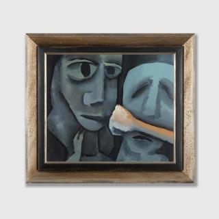 Charles Blackman - Mother and Child, c.1958