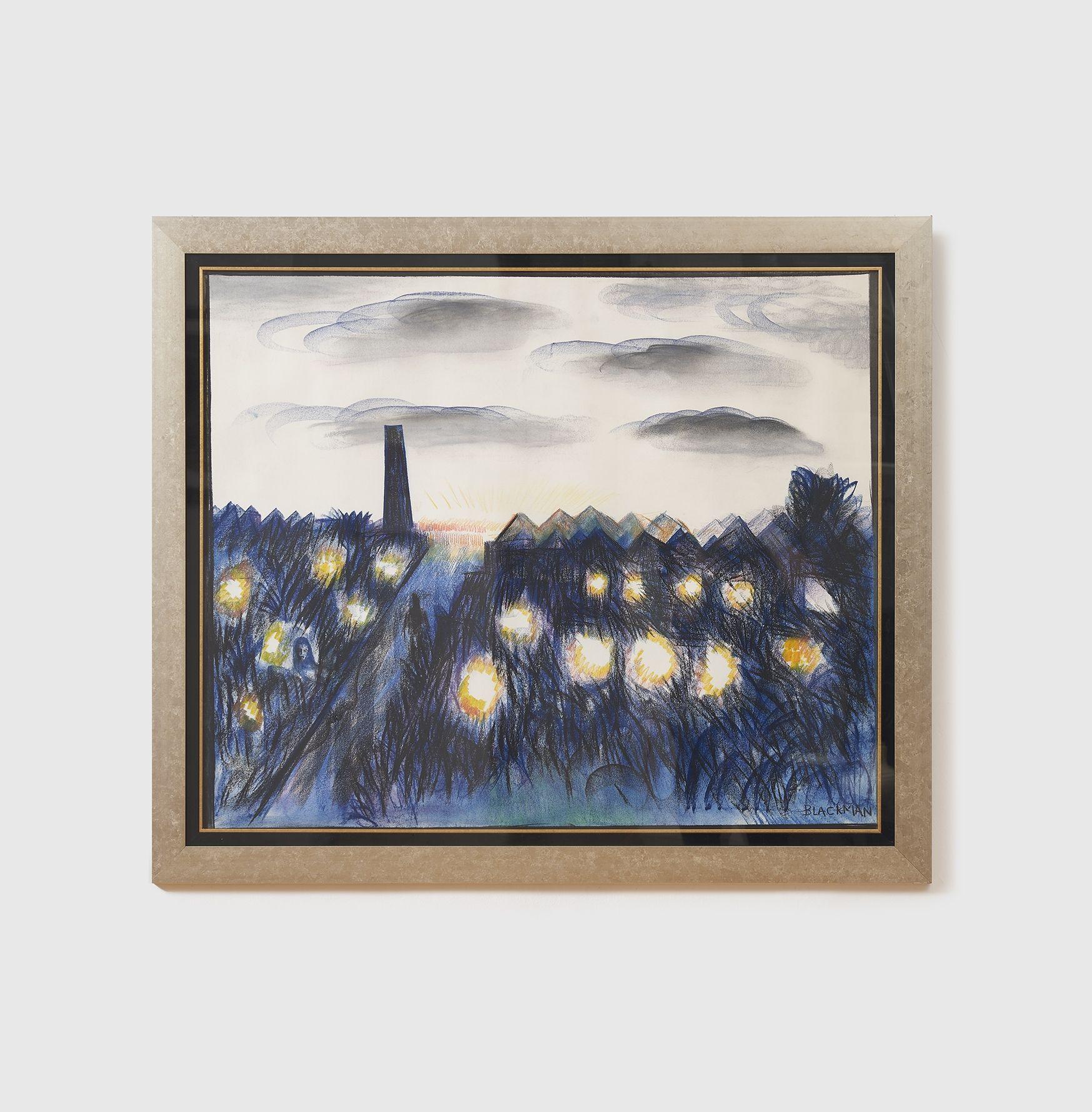 Charles Blackman - Sunset