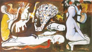 Charles Blackman - Tapestry Design