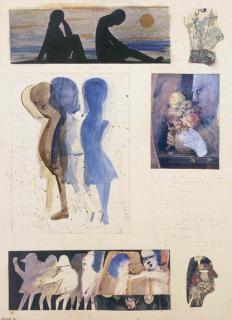 Charles Blackman - The Hour Is Lost (From A Poem By John Shaw Nielson)