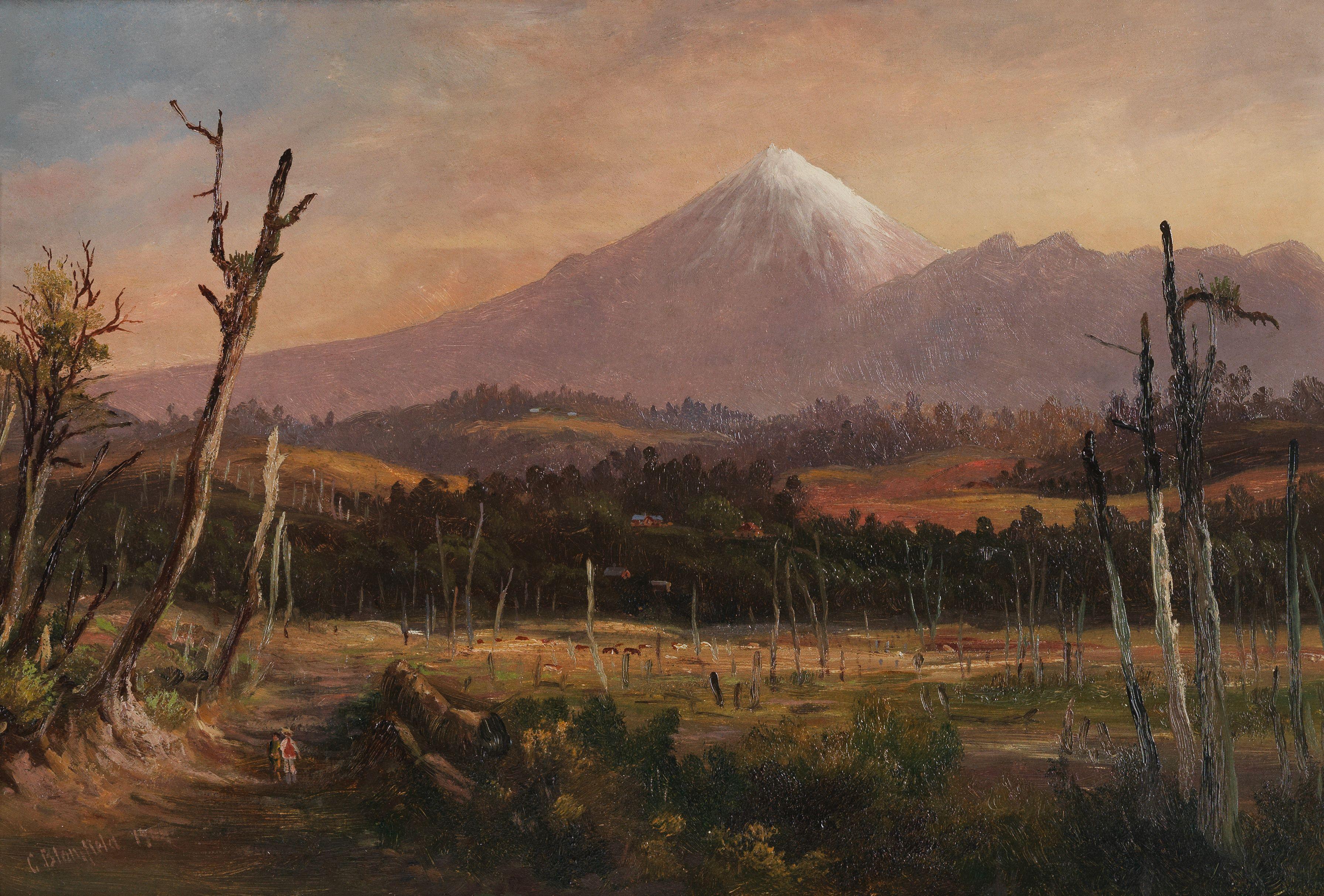 Charles Blomfield - Mount Egmont, New Zealand