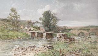 Charles Brooke Branwhite - Post Bridge, Dartmoor