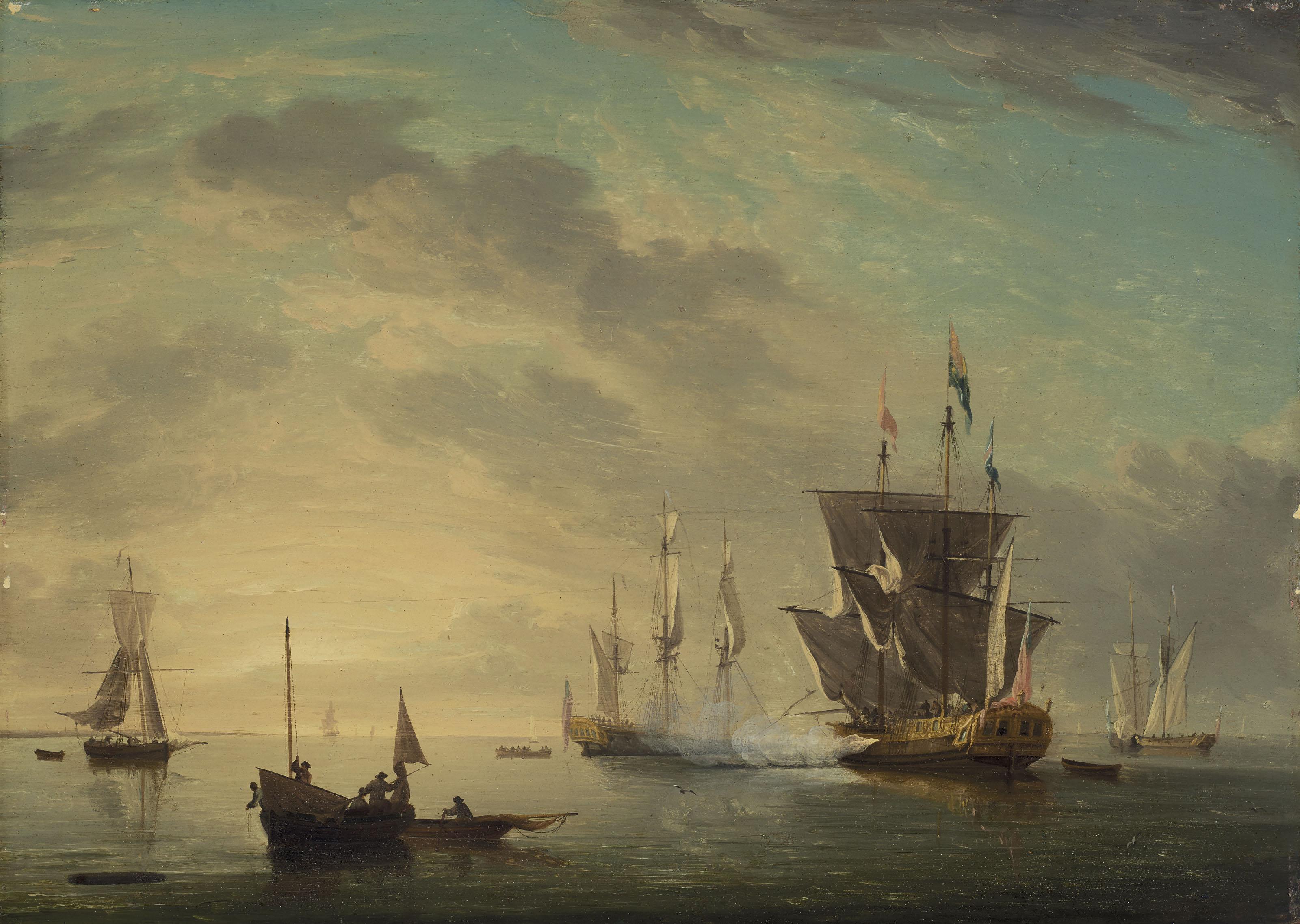 Charles Brooking - The Morning Gun