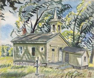 Charles Burchfield - Country School House