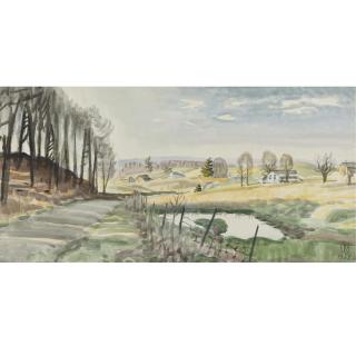 Charles Burchfield - Early Spring Evening